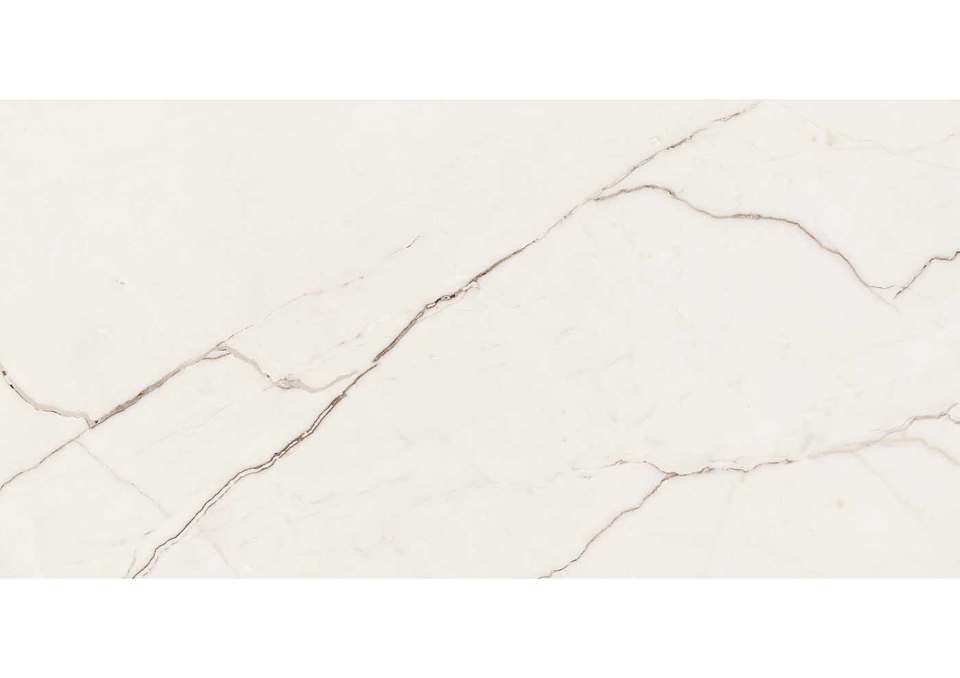 Roca Marble Lincoln 30x60R piastrella bianca rettificata