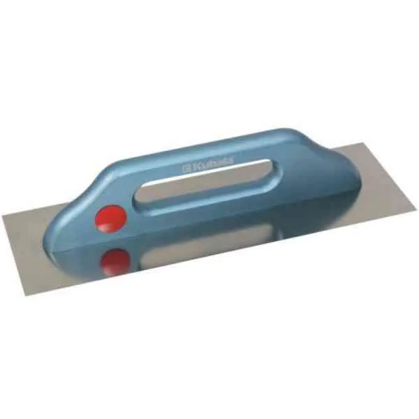 Kubala frattazzo inox liscio 380x130 mm manico legno intonaco