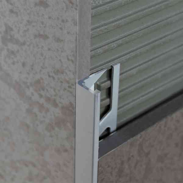 Profilitec TR80AN270 profilo alluminio naturale H8 mm 2,7 m
