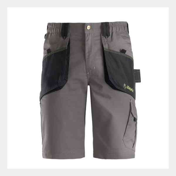 Kapriol Slick pantaloni corti lavoro grigi XXXL tasche