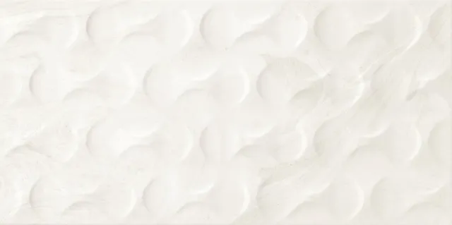 Recer Dune 3D White 30x60 piastrella bianca opaca