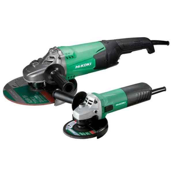 HiKOKI KG23SA4 set smerigliatrici 230+125 mm 2000W
