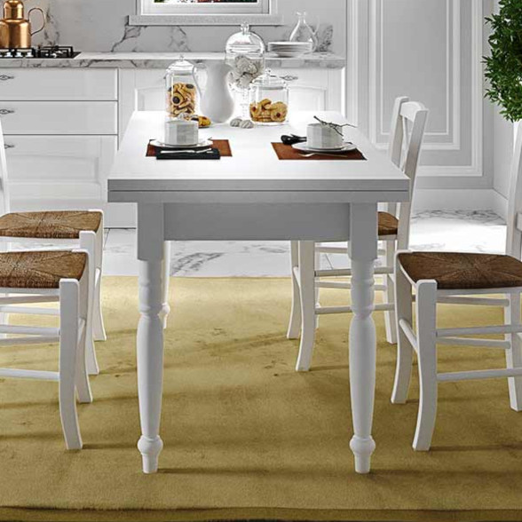 Viva Made Anita tavolo ceramica top bianco