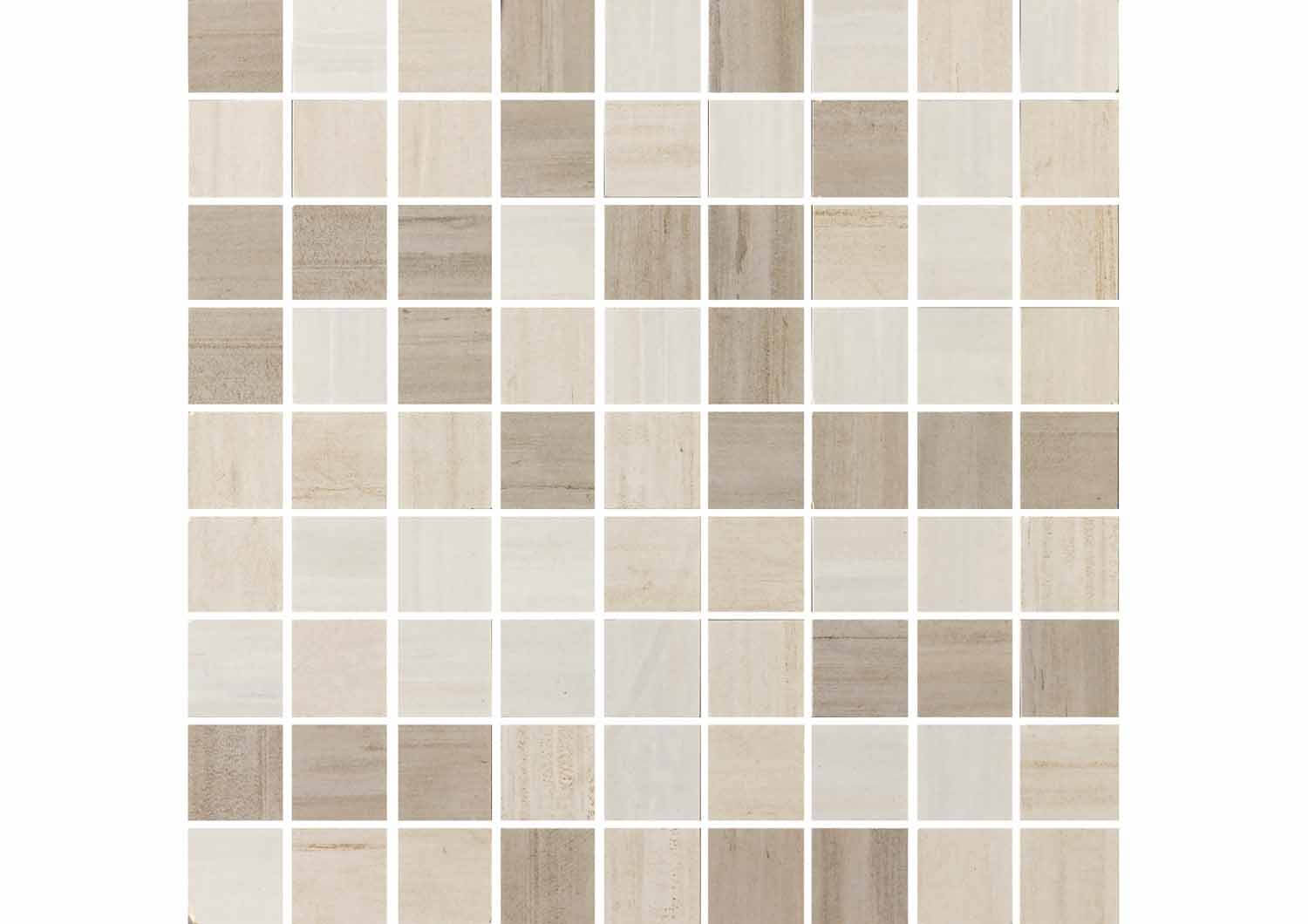 Roca Malla Multicolor mosaico ceramica multicolore