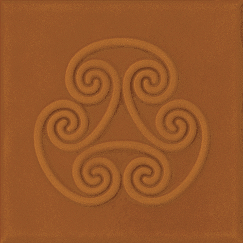 Cerasarda Porto Rotondo Monogram Cognac piastrella