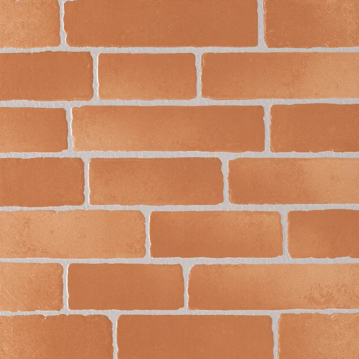 Recer Brick Orange campione piastrella 13x13 Natural