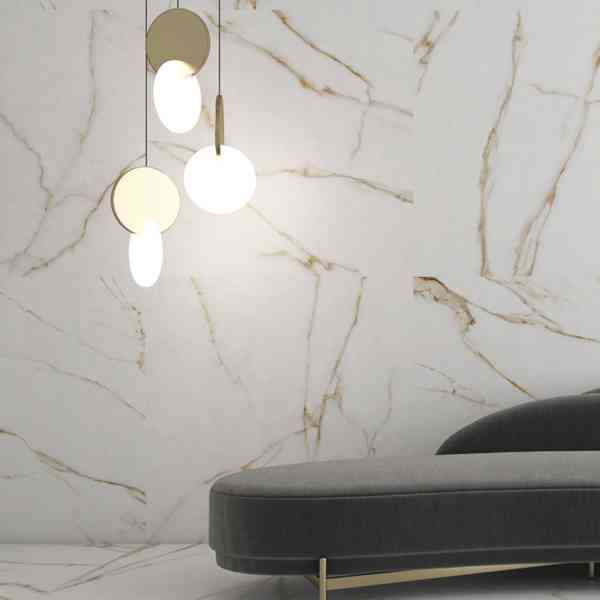 Geotiles Brera Gold piastrelle 60x120 lucide rettificate