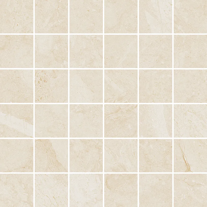 Recer Brezia Ivory mosaico 30x30 tessere 4,5x4,5 naturale
