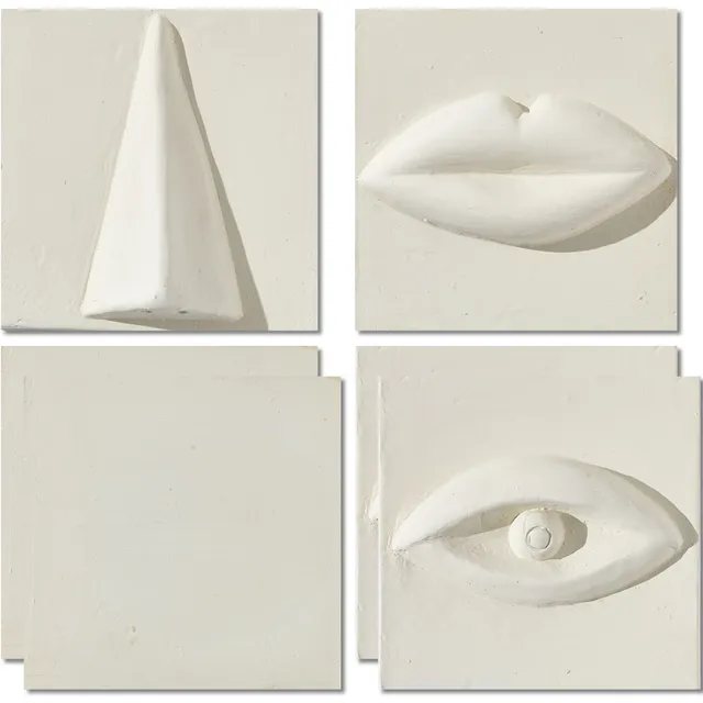 Cerasarda Cara Set da 6 pz piatti ceramica Neutro