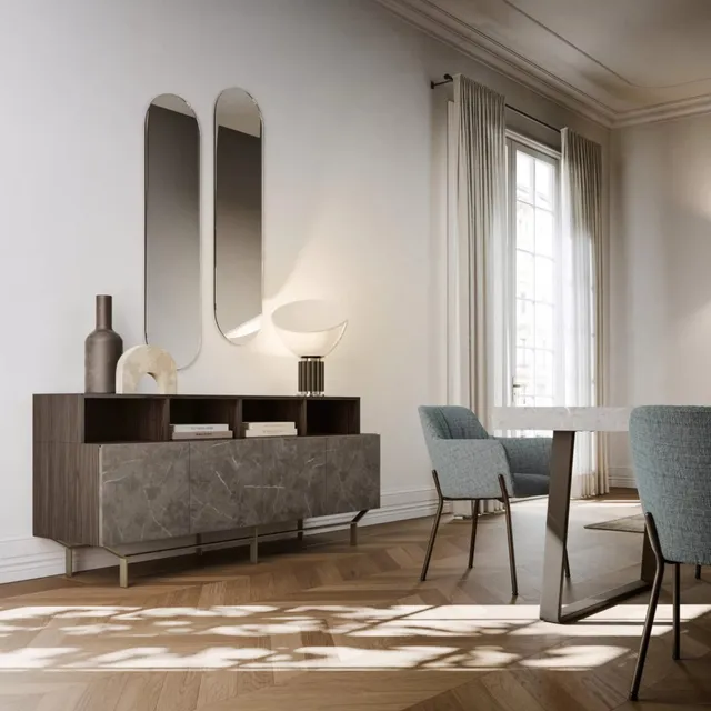 Viva Made Bridge Madia Soggiorno Contenitore Legno