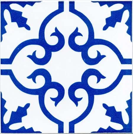 Ceramica Pinto Barocco Vietri VP15112 Piastrella Maiolica S