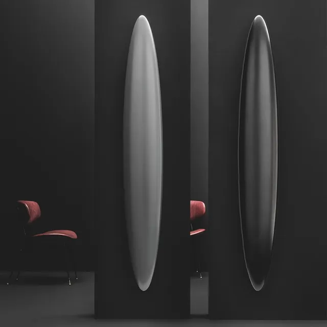 Viva Made Blade Termoarredo Bagno a Parete Acciaio