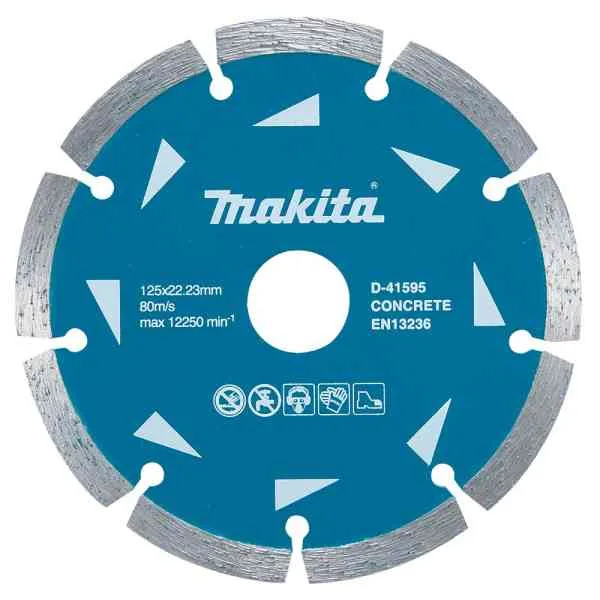 Makita D-41595-10 disco diamantato 125 mm per cemento