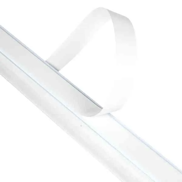 Benson guarnizione sottoporta PVC bianca 100 cm spifferi