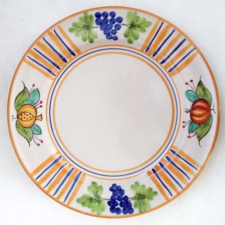 Ceramica Pinto Floreale VP13136 piatto piano decoro vietrese