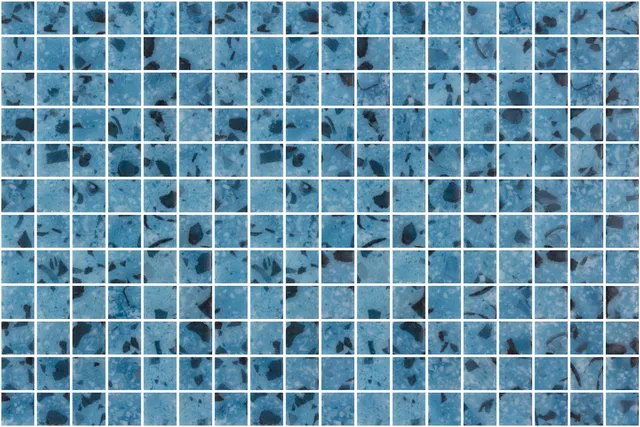 SQ Mosaic Identity Coney mosaico grigio-blu terrazzo
