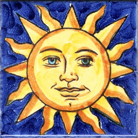 CERAMICA PINTO Pennellato VP2139 piastrella maiolica mano