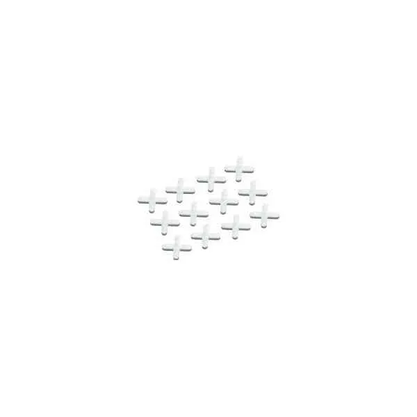 Crocette piastrelle 6 mm distanziatori plastica 100 pezzi