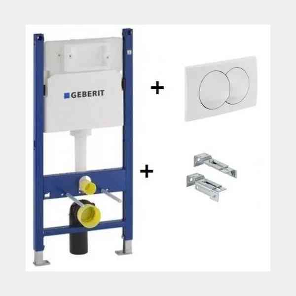 Geberit Duofix 111.154.11.1 cassetta incasso Delta 20 bianca 112 cm