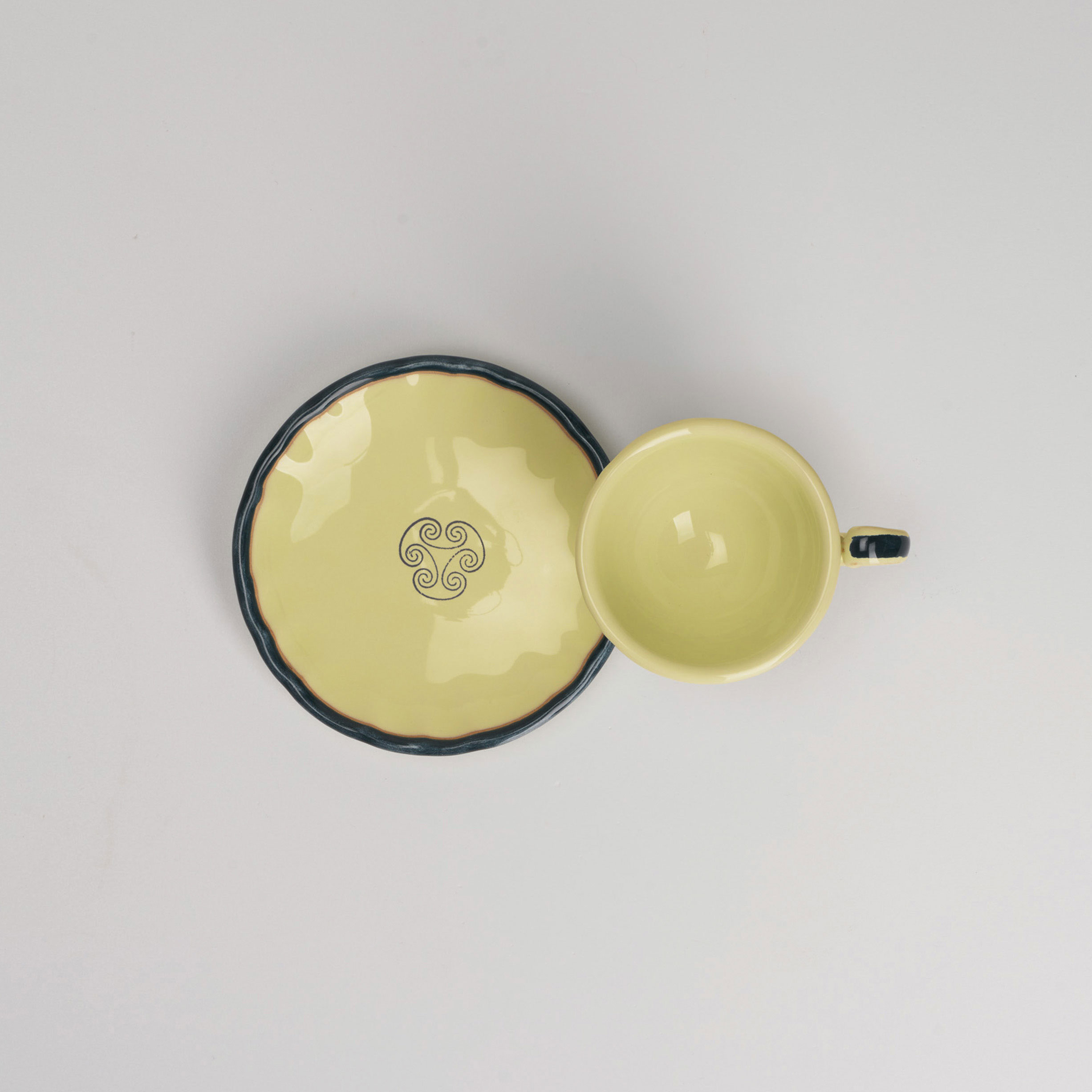 Cerasarda Arte della Tavola Set caffè Monogram Vaniglia Imperiale