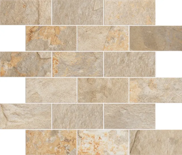 Recer Arizona Beige 30x30 mosaico pastilha naturale