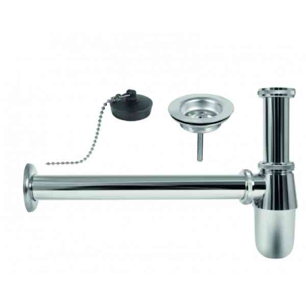 Minotti sifone lavabo con piletta 5/4 scarico bagno