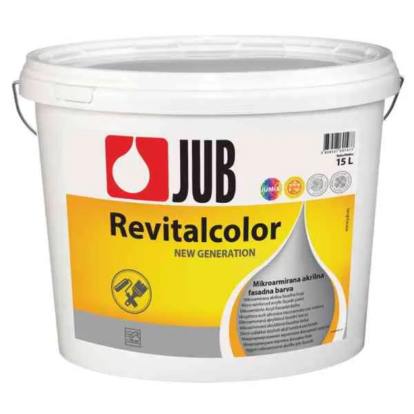 Jub Revitalcolor AG 1001 Pittura facciata 15L bianca