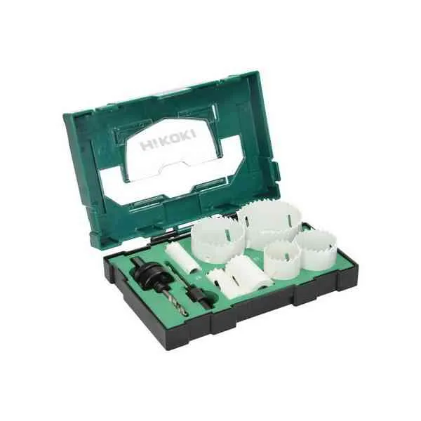 Hikoki Seghe a tazza HSS bimetalliche 11 pezzi kit