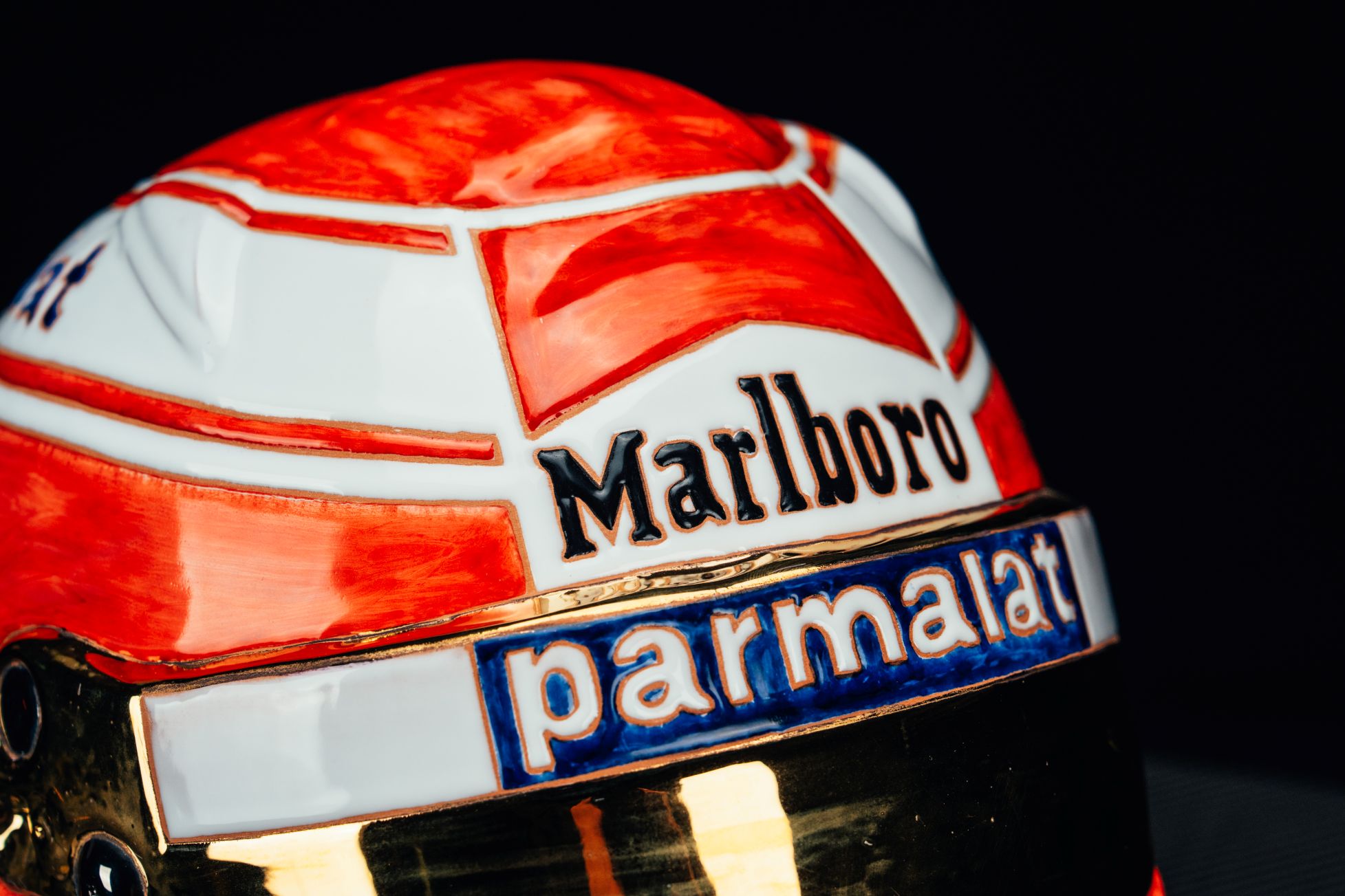 Cerasarda Art Helmets x MM Helm NLD casco ceramica Niki Lauda
