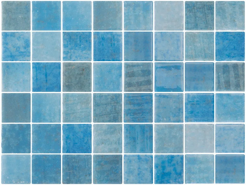 SQ Mosaic Essence Fifty Ocean mosaico blu scuro 50x50