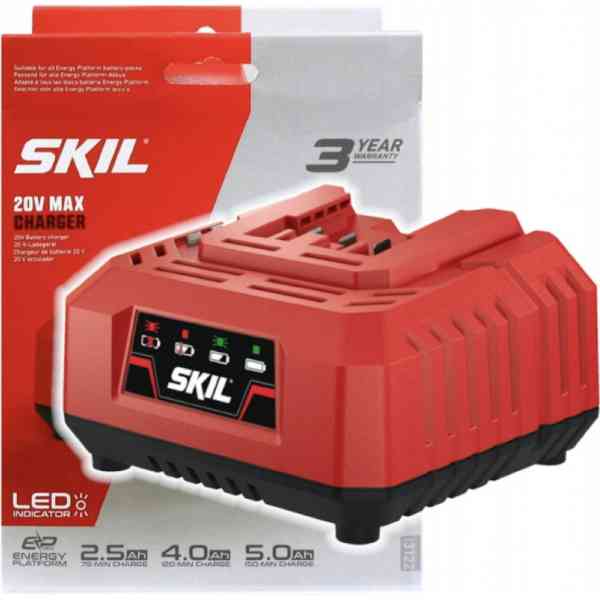 Skil CR1E3122AA caricabatterie 20V PWRCORE 2,5Ah 75 min
