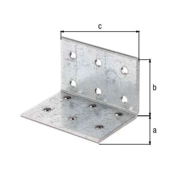 GAH Alberts squadretta 40x40x60 mm angolare metallo