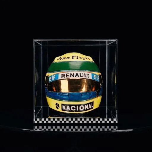 Cerasarda Art Helmets x MM Helm ASN86 casco ceramica Senna