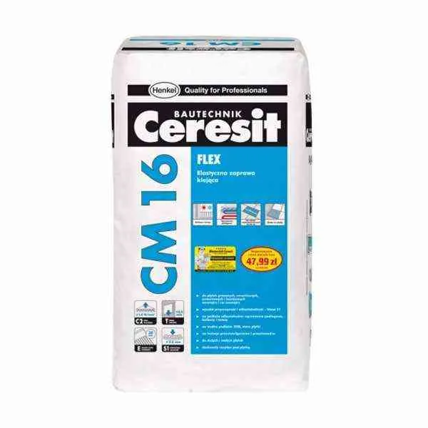 Ceresit CM 16 colla piastrelle 5 kg flessibile C2TE