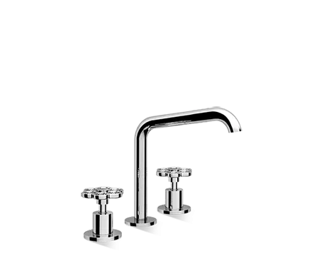 Viva Made Bloom 831 Batteria Lavabo 3 Fori Cromato