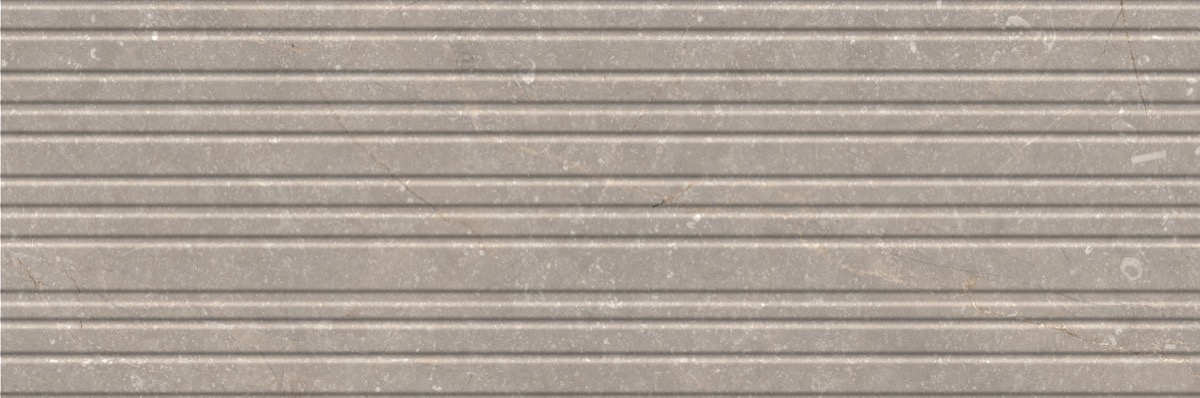 Recer Bluenza Ripple Warm Grey 30x90R piastrella naturale