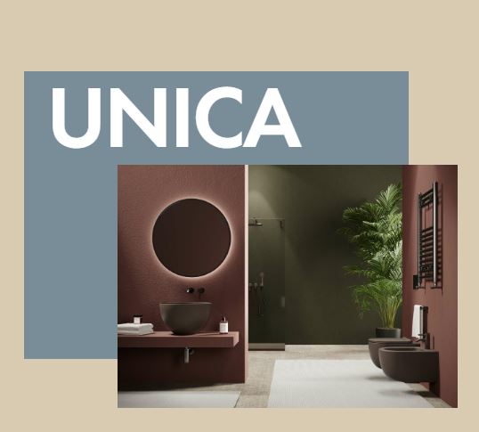 Viva Made Unica Sanitario Bagno Ceramica Bianco