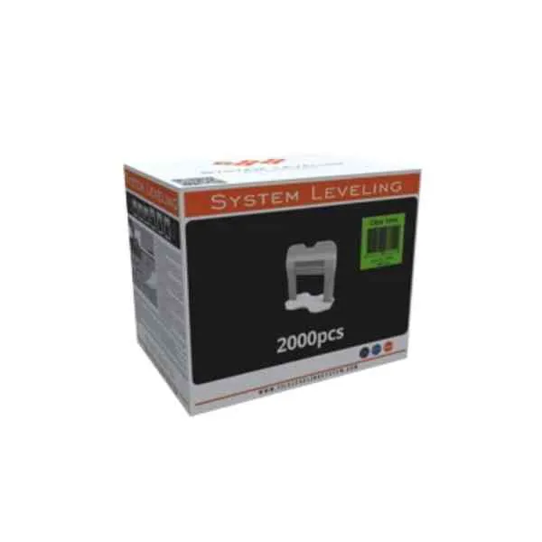 System Leveling distanziatore 1,0mm piastrelle 2000pz
