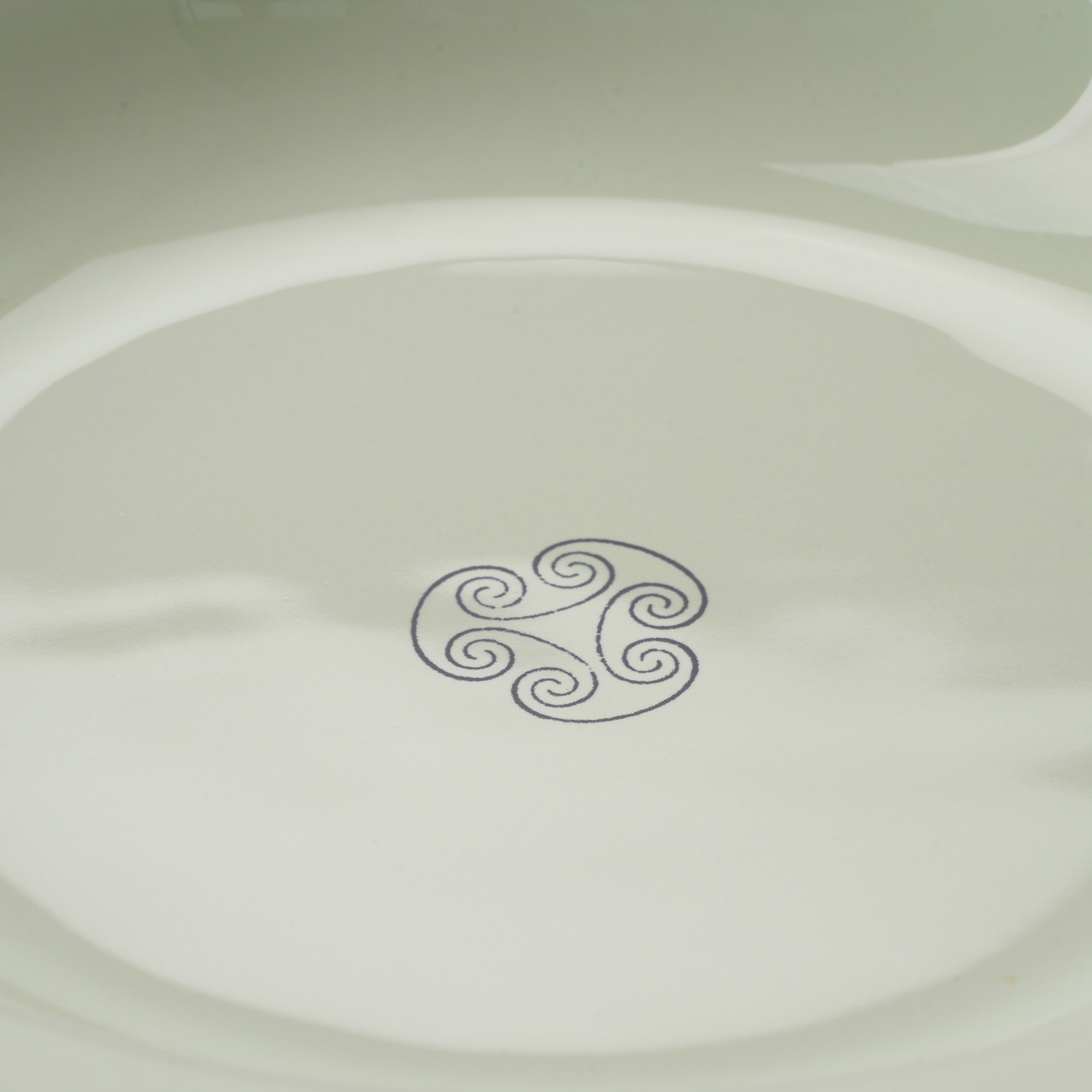 Cerasarda Arte Tavola Monogram fondina Velluto Botanico