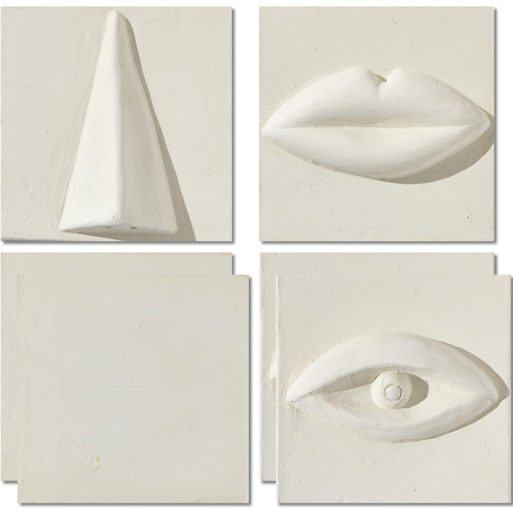 Cerasarda Cara Set da 6 pz piatti ceramica Neutro