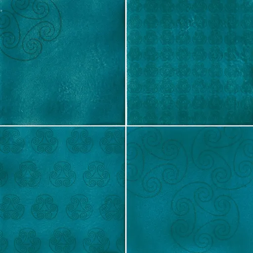 Cerasarda OT07026 Logo Mix S/4 Pavone piastrella