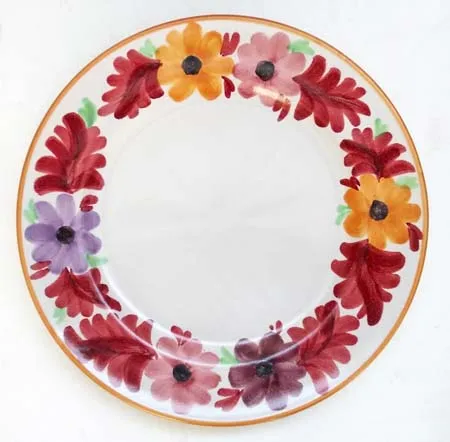 Ceramica Pinto Floreale VP13006 piatto piano decorato a mano