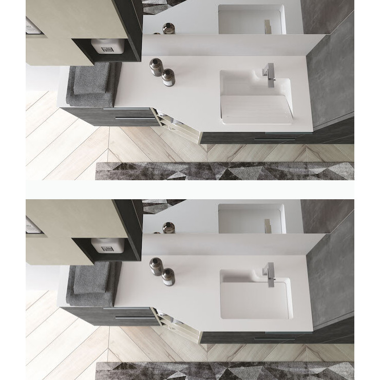 Viva Made Laundry 14 mobile lavanderia contenitore interno