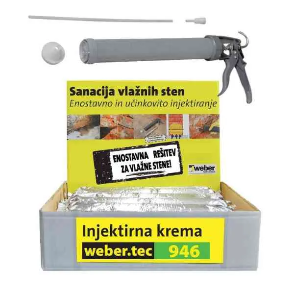 Weber Webertec 946 Crema antiumidità 600 ml per muro