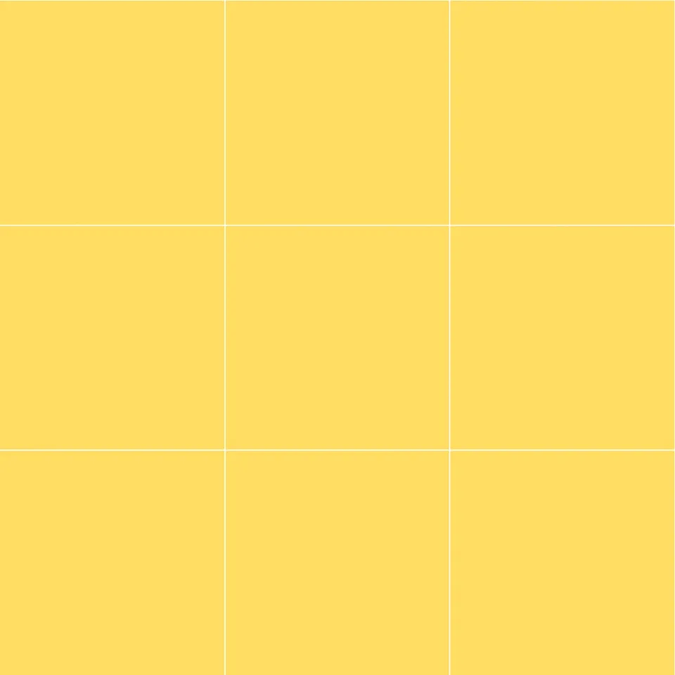 Recer Urban Amarelo MU58 M10x10 piastrella gialla lucida