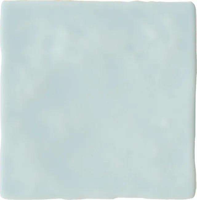 Recer Ritmo Sky campione piastrella 10x10 azzurra lucida