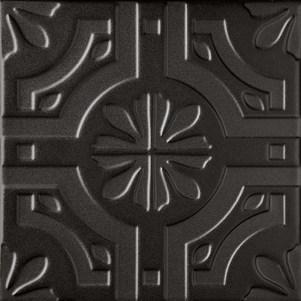 Recer Triplex Real Black M20x20 Piastrella Natural