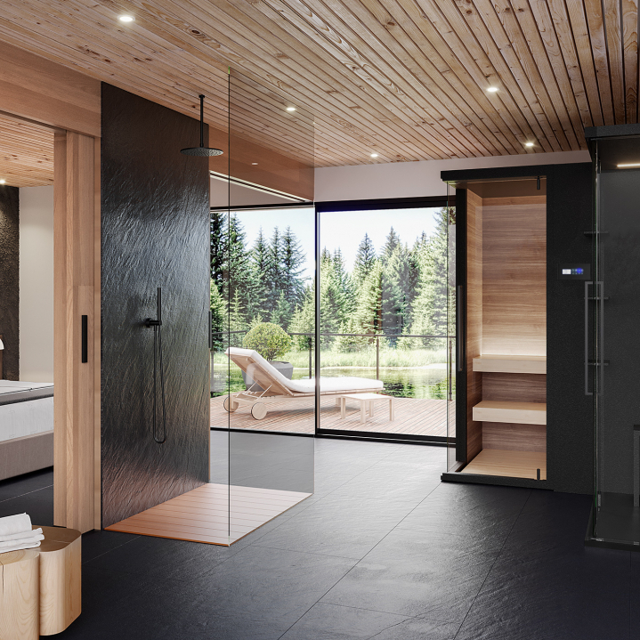 Viva Made Zen Combi box doccia piatto ceramica