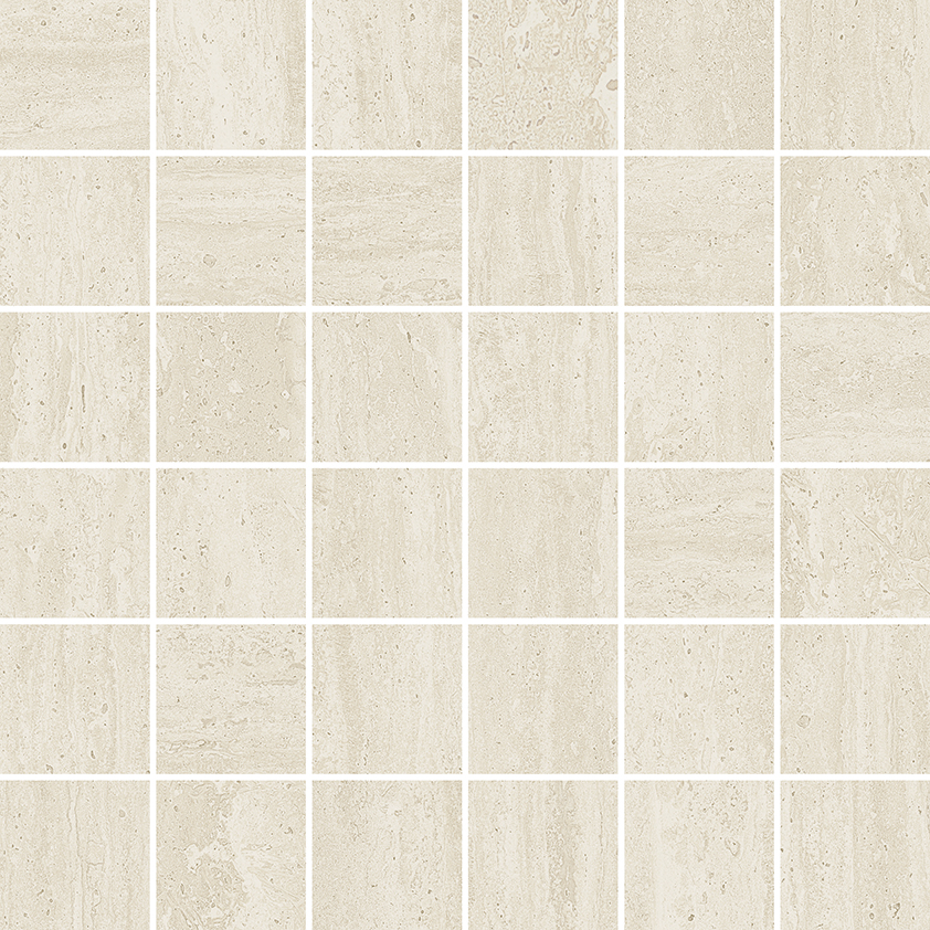 Recer Travertine Luce Ivory mosaico 30x30 avorio naturale