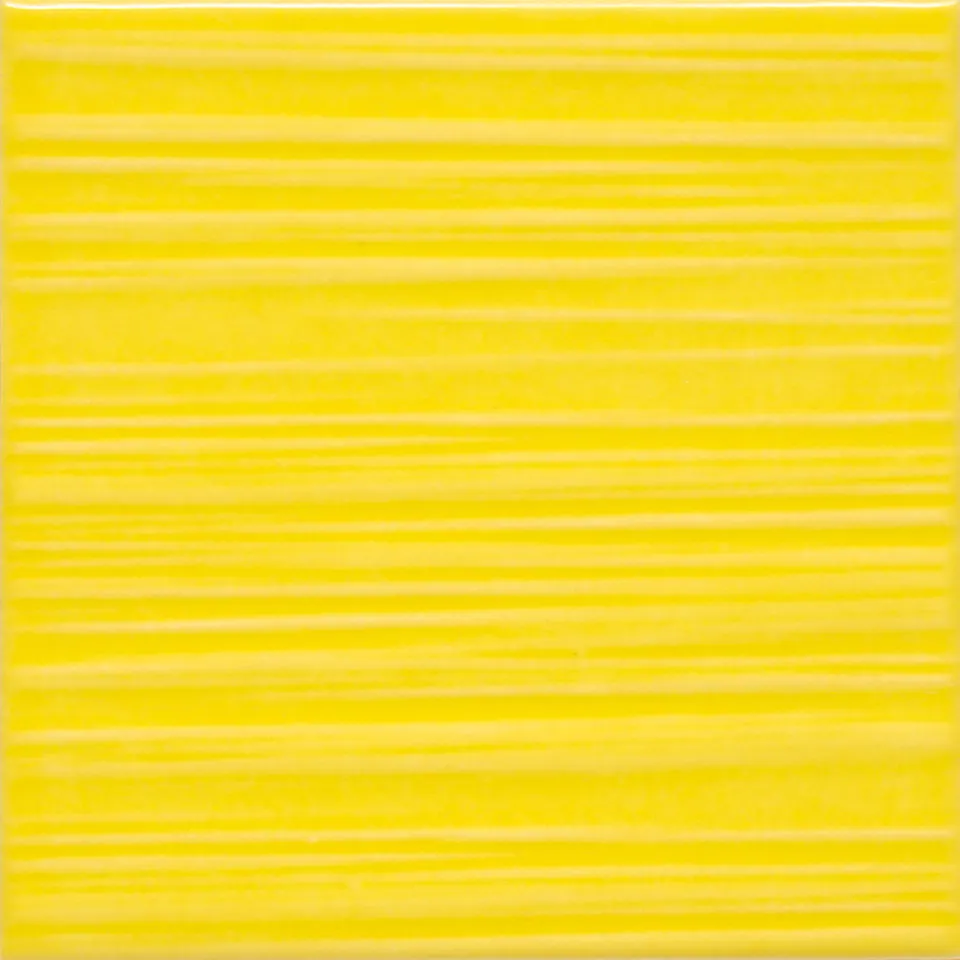 Recer Twist Pike Yellow Lime 10x10 campione piastrella Brilho